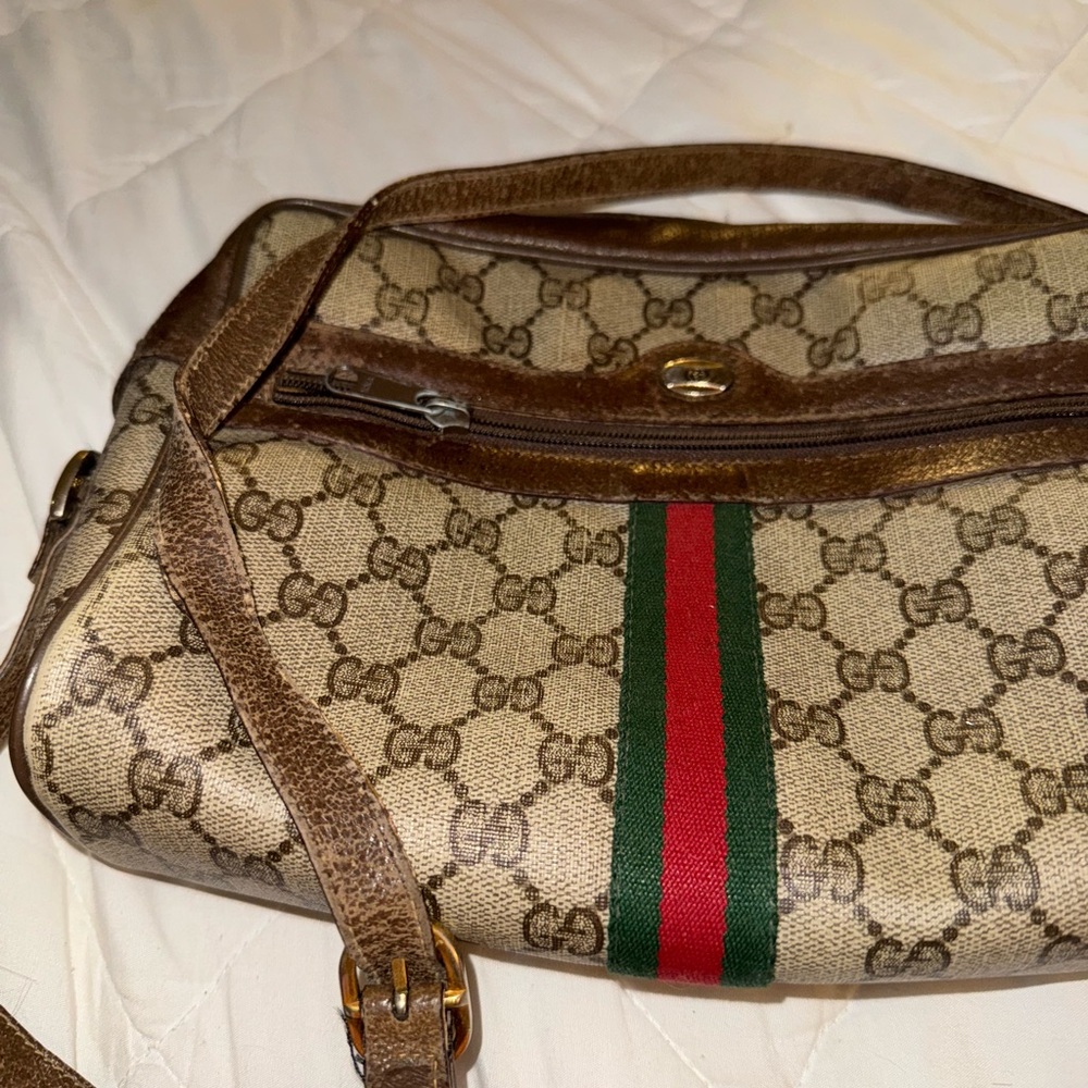 Gucci Brown Leather Handbag